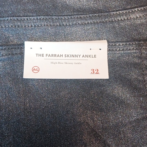 Adriano Goldshmied Farah Skinny Ankle High Rise Size 32 NWT - Picture 9 of 11